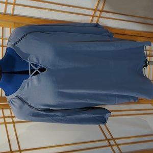 Maurices detailed tunic blouse